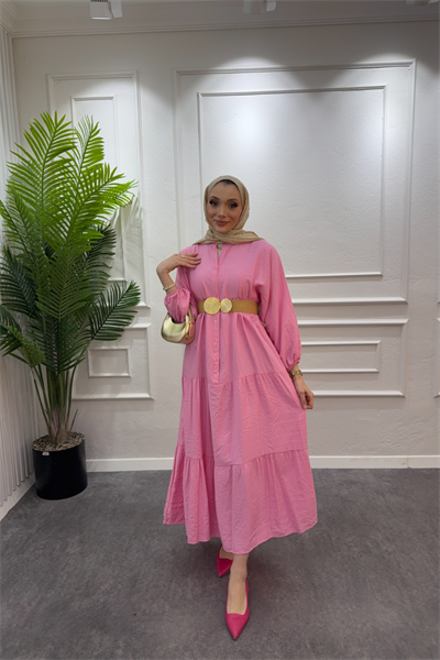Pembe elbise - Resim 2