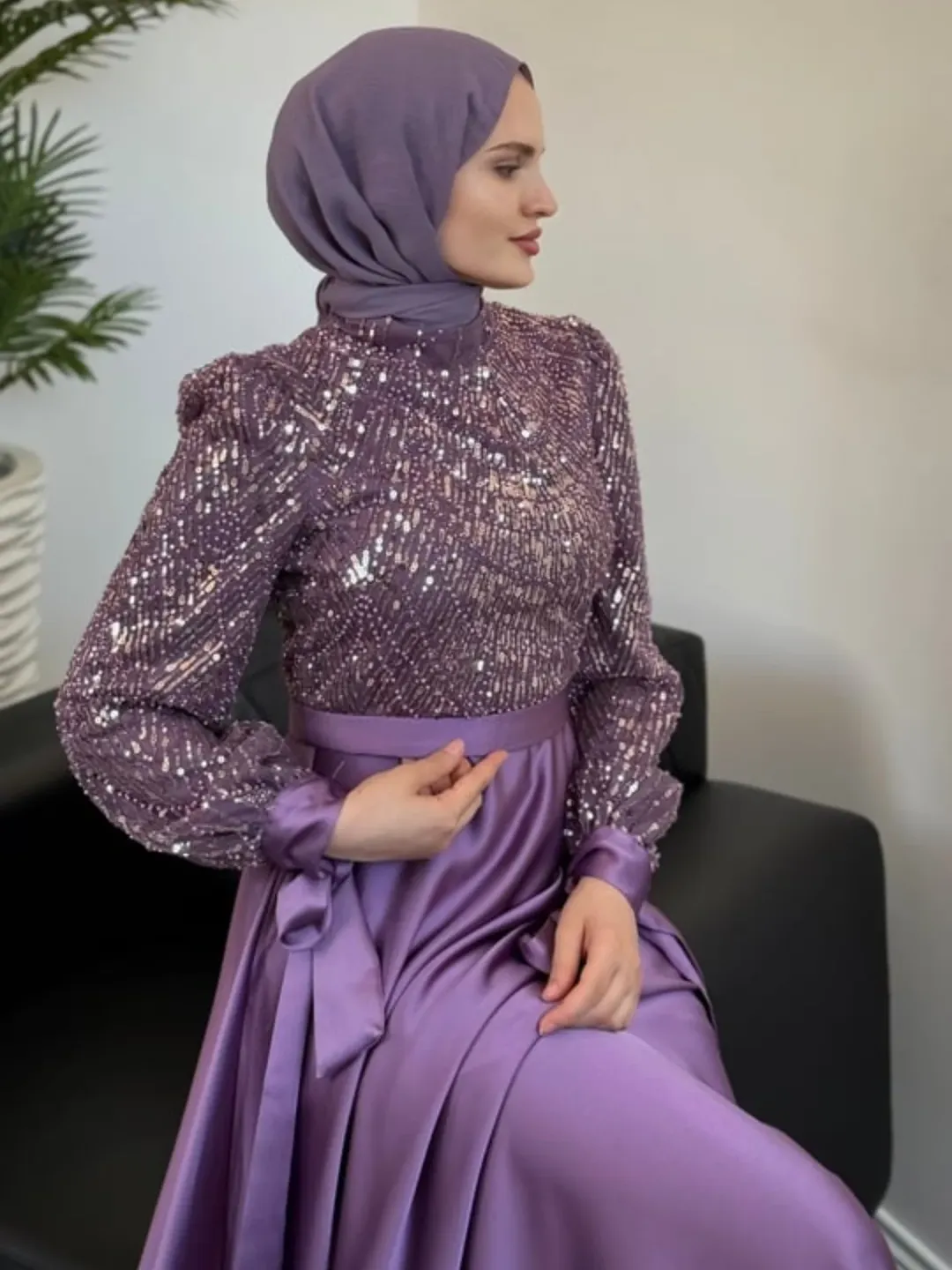 Elena Vip Premium - Mor - Resim 2
